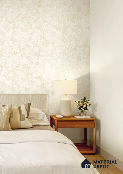 10320-4 | 17ft x 3.5 ft (42 Inches) Florals Look Wallpaper - 59 Sq. Ft. | Minimum 15% wastage during installation