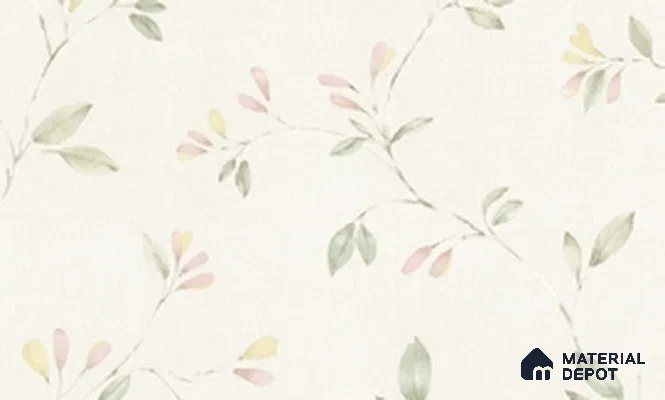 10318-1 | 17ft x 3.5 ft (42 Inches) Florals Look Wallpaper - 59 Sq. Ft.