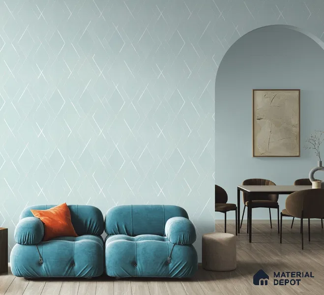 10313-5 | 17ft x 3.5 ft (42 Inches) Patterned Look Wallpaper - 59 Sq. Ft. | Minimum 15% wastage during installation
