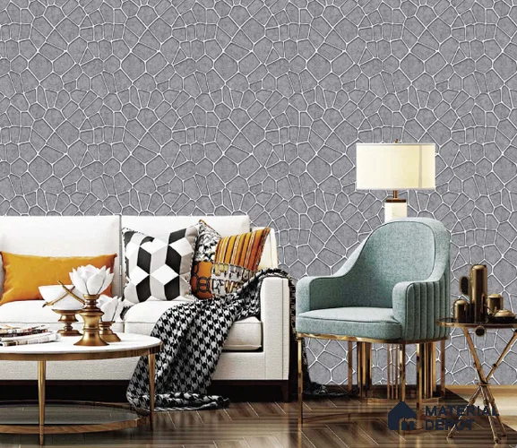 217012 | 10 Meter x 21 Inches Patterned Look Wallpaper - 57.37 Sq. Ft. | Minimum 15% wastage during installation