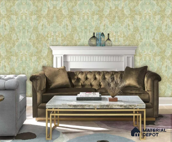 217023 | 10 Meter x 21 Inches Patterned Look Wallpaper - 57.37 Sq. Ft. | Minimum 15% wastage during installation