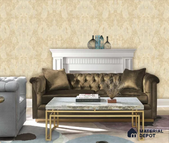 217024 | 10 Meter x 21 Inches Patterned Look Wallpaper - 57.37 Sq. Ft. | Minimum 15% wastage during installation