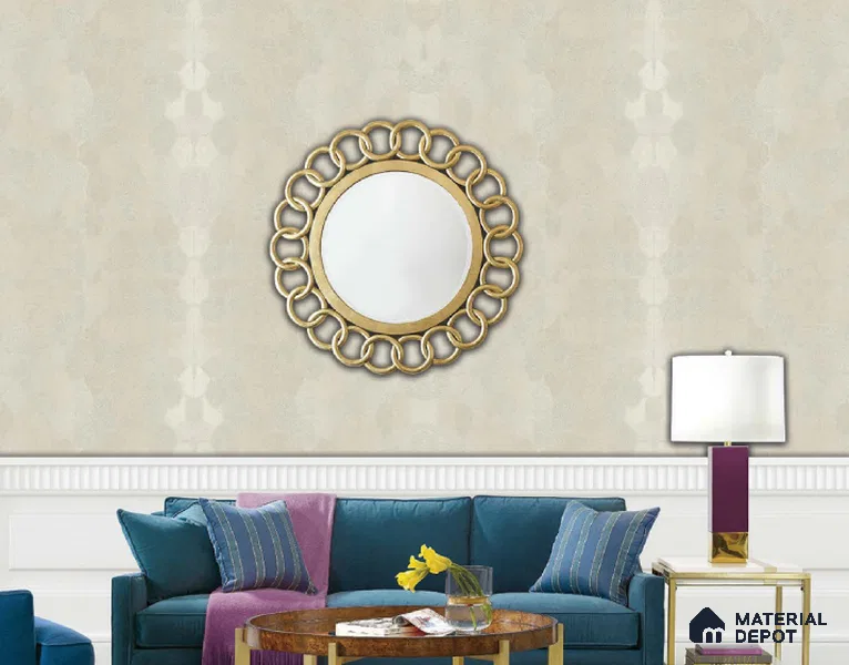 217036 | 10 Meter x 21 Inches Patterned Look Wallpaper - 57.37 Sq. Ft. | Minimum 15% wastage during installation