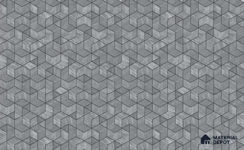 217048 | 10 Meter x 21 Inches Geometric Look Wallpaper - 57.37 Sq. Ft. | Minimum 15% wastage during installation