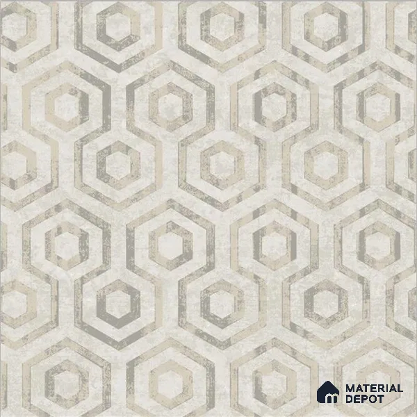 2035 | 10 Meter x 21 Inches Geometric Look Wallpaper - 57.41 Sq. Ft. | Minimum 15% wastage during installation