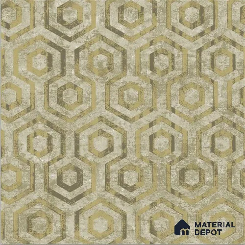 2037 | 10 Meter x 21 Inches Geometric Look Wallpaper - 57.41 Sq. Ft. | Minimum 15% wastage during installation