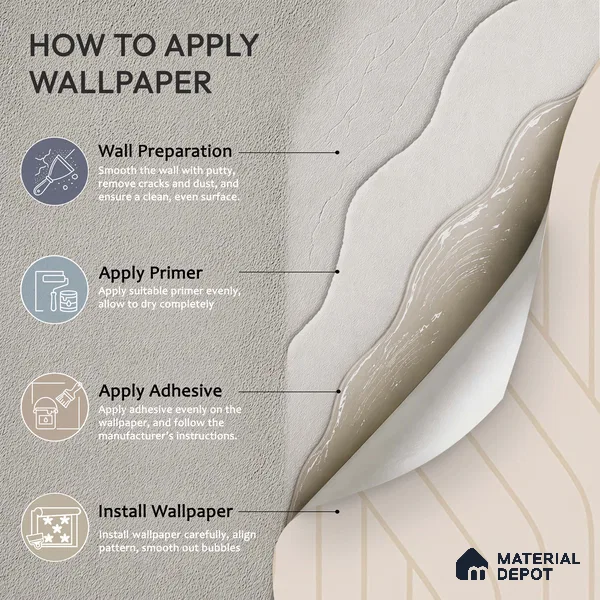 6002 | 10 Meter x 21 Inches Abstract Look Wallpaper - 57.41 Sq. Ft. | Minimum 15% wastage during installation
