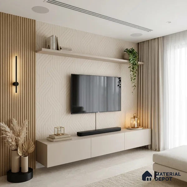 6002 | 10 Meter x 21 Inches Abstract Look Wallpaper - 57.41 Sq. Ft. | Minimum 15% wastage during installation