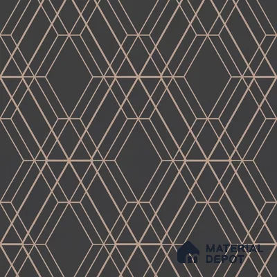 6004 | 10 Meter x 21 Inches Geometric Look Wallpaper - 57.41 Sq. Ft. | Minimum 15% wastage during installation