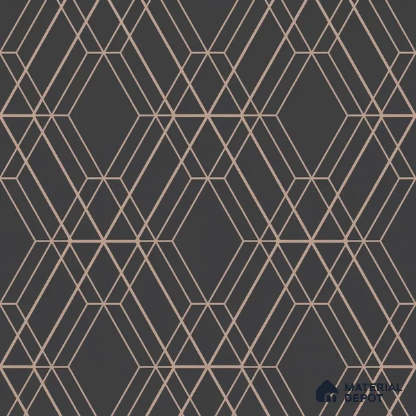 6004 | 10 Meter x 21 Inches Geometric Look Wallpaper - 57.41 Sq. Ft. | Minimum 15% wastage during installation