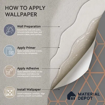 6006 | 10 Meter x 21 Inches Geometric Look Wallpaper - 57.41 Sq. Ft. | Minimum 15% wastage during installation