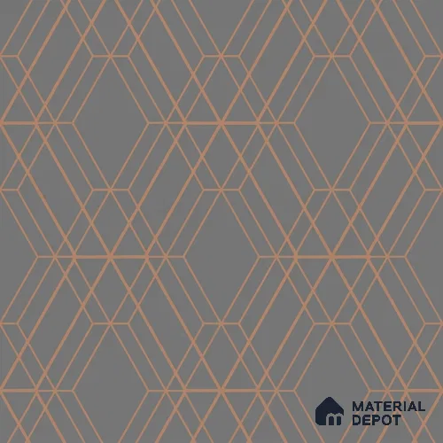 6006 | 10 Meter x 21 Inches Geometric Look Wallpaper - 57.41 Sq. Ft. | Minimum 15% wastage during installation