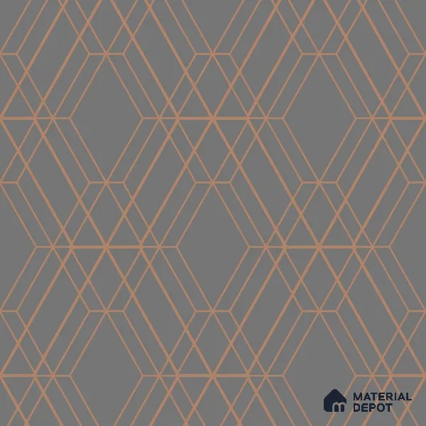 6006 | 10 Meter x 21 Inches Geometric Look Wallpaper - 57.41 Sq. Ft. | Minimum 15% wastage during installation
