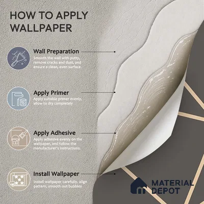 6008 | 10 Meter x 21 Inches Geometric Look Wallpaper - 57.41 Sq. Ft. | Minimum 15% wastage during installation