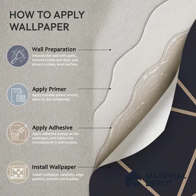 6009 | 10 Meter x 21 Inches Geometric Look Wallpaper - 57.41 Sq. Ft. | Minimum 15% wastage during installation