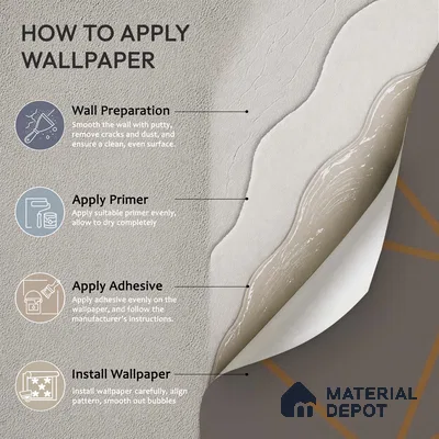 6010 | 10 Meter x 21 Inches Geometric Look Wallpaper - 57.41 Sq. Ft. | Minimum 15% wastage during installation