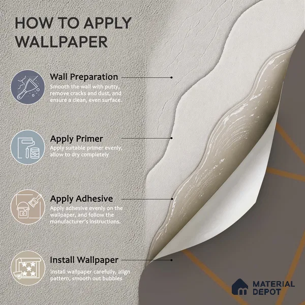 6010 | 10 Meter x 21 Inches Geometric Look Wallpaper - 57.41 Sq. Ft. | Minimum 15% wastage during installation