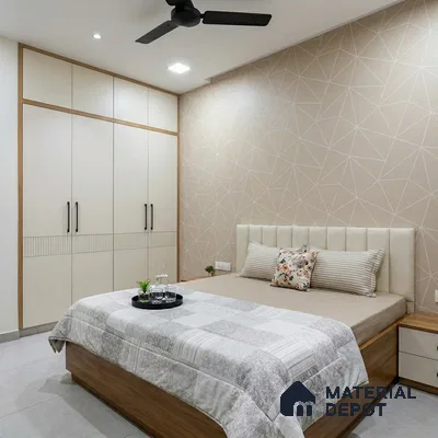 6011 | 10 Meter x 21 Inches Geometric Look Wallpaper - 57.41 Sq. Ft. | Minimum 15% wastage during installation