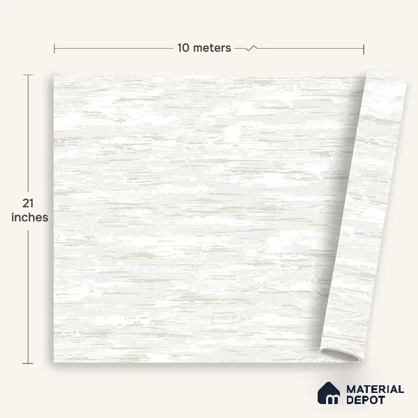 6012 | 10 Meter x 21 Inches Texture Look Wallpaper - 57.41 Sq. Ft. | Minimum 15% wastage during installation