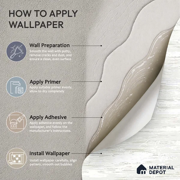 6012 | 10 Meter x 21 Inches Texture Look Wallpaper - 57.41 Sq. Ft. | Minimum 15% wastage during installation