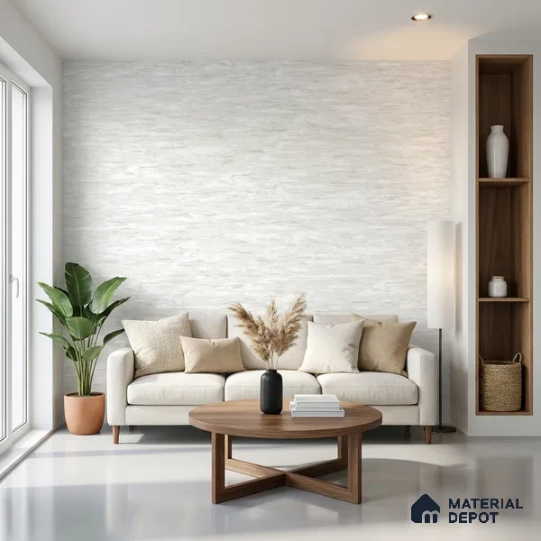 6012 | 10 Meter x 21 Inches Texture Look Wallpaper - 57.41 Sq. Ft. | Minimum 15% wastage during installation