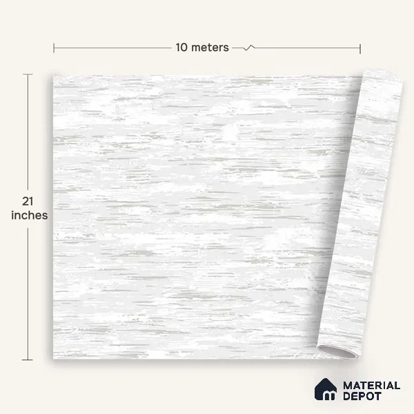 6013 | 10 Meter x 21 Inches Texture Look Wallpaper - 57.41 Sq. Ft. | Minimum 15% wastage during installation