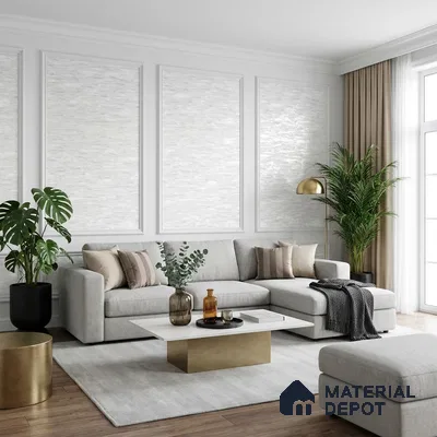 6013 | 10 Meter x 21 Inches Texture Look Wallpaper - 57.41 Sq. Ft. | Minimum 15% wastage during installation