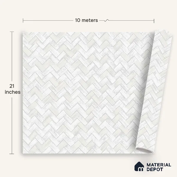 6016 | 10 Meter x 21 Inches Texture Look Wallpaper - 57.41 Sq. Ft. | Minimum 15% wastage during installation
