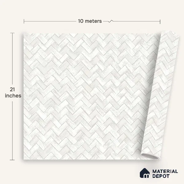 6018 | 10 Meter x 21 Inches Texture Look Wallpaper - 57.41 Sq. Ft. | Minimum 15% wastage during installation