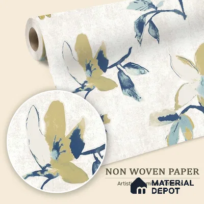6019 | 10 Meter x 21 Inches Florals Look Wallpaper - 57.41 Sq. Ft. | Minimum 15% wastage during installation