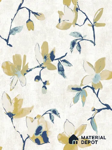 6019 | 10 Meter x 21 Inches Florals Look Wallpaper - 57.41 Sq. Ft. | Minimum 15% wastage during installation