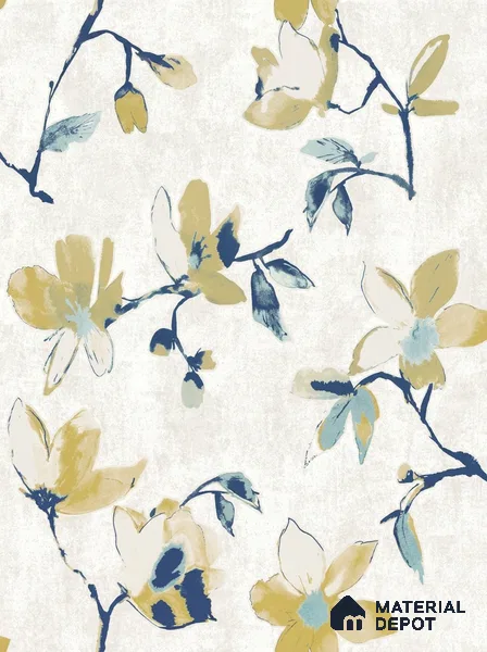 6019 | 10 Meter x 21 Inches Florals Look Wallpaper - 57.41 Sq. Ft. | Minimum 15% wastage during installation