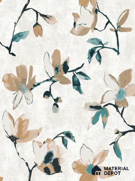 6020 | 10 Meter x 21 Inches Florals Look Wallpaper - 57.41 Sq. Ft. | Minimum 15% wastage during installation