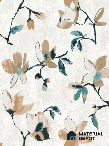 6020 | 10 Meter x 21 Inches Florals Look Wallpaper - 57.41 Sq. Ft. | Minimum 15% wastage during installation