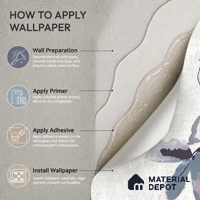 6021 | 10 Meter x 21 Inches Florals Look Wallpaper - 57.41 Sq. Ft. | Minimum 15% wastage during installation