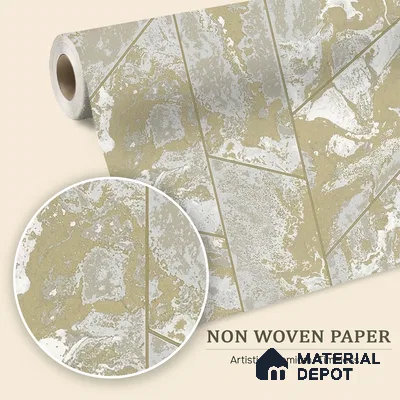6024 | 10 Meter x 21 Inches Geometric Look Wallpaper - 57.41 Sq. Ft. | Minimum 15% wastage during installation