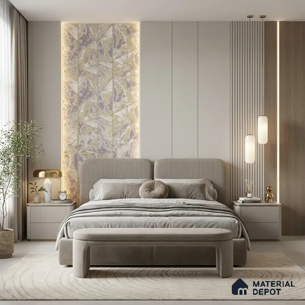 6025 | 10 Meter x 21 Inches Geometric Look Wallpaper - 57.41 Sq. Ft. | Minimum 15% wastage during installation