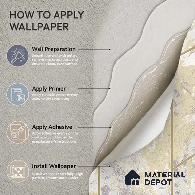 6025 | 10 Meter x 21 Inches Geometric Look Wallpaper - 57.41 Sq. Ft. | Minimum 15% wastage during installation