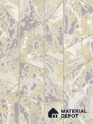 6025 | 10 Meter x 21 Inches Geometric Look Wallpaper - 57.41 Sq. Ft. | Minimum 15% wastage during installation