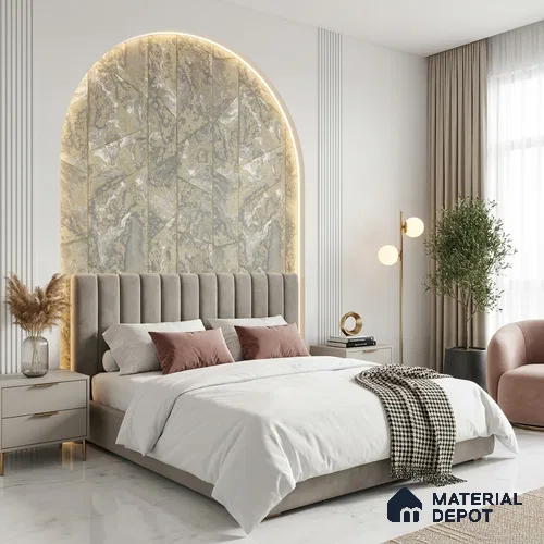 6026 | 10 Meter x 21 Inches Geometric Look Wallpaper - 57.41 Sq. Ft. | Minimum 15% wastage during installation