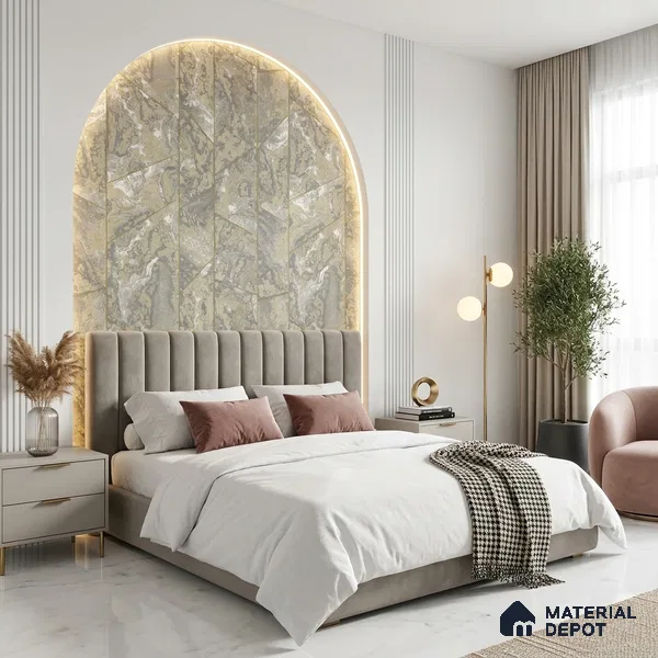 6026 | 10 Meter x 21 Inches Geometric Look Wallpaper - 57.41 Sq. Ft. | Minimum 15% wastage during installation