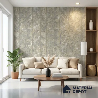 6026 | 10 Meter x 21 Inches Geometric Look Wallpaper - 57.41 Sq. Ft. | Minimum 15% wastage during installation