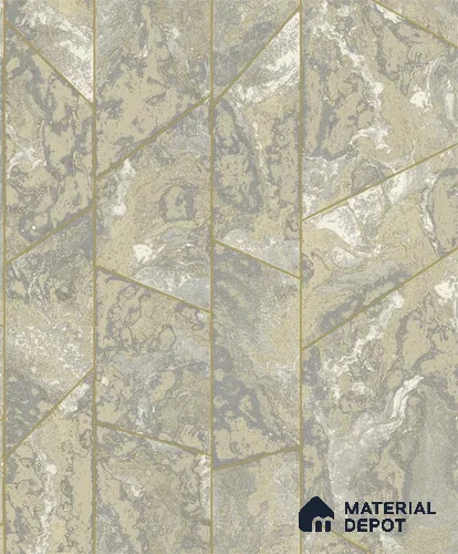 6026 | 10 Meter x 21 Inches Geometric Look Wallpaper - 57.41 Sq. Ft. | Minimum 15% wastage during installation