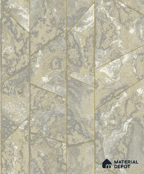 6026 | 10 Meter x 21 Inches Geometric Look Wallpaper - 57.41 Sq. Ft. | Minimum 15% wastage during installation
