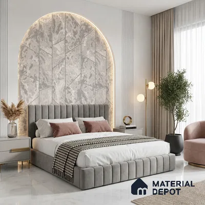 6027 | 10 Meter x 21 Inches Geometric Look Wallpaper - 57.41 Sq. Ft. | Minimum 15% wastage during installation