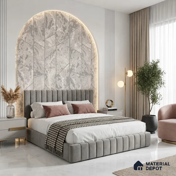 6027 | 10 Meter x 21 Inches Geometric Look Wallpaper - 57.41 Sq. Ft. | Minimum 15% wastage during installation