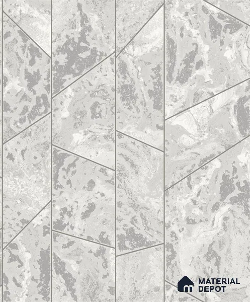 6027 | 10 Meter x 21 Inches Geometric Look Wallpaper - 57.41 Sq. Ft. | Minimum 15% wastage during installation