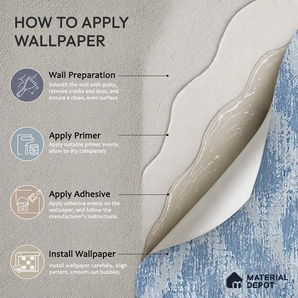 6028 | 10 Meter x 21 Inches Texture Look Wallpaper - 57.41 Sq. Ft. | Minimum 15% wastage during installation