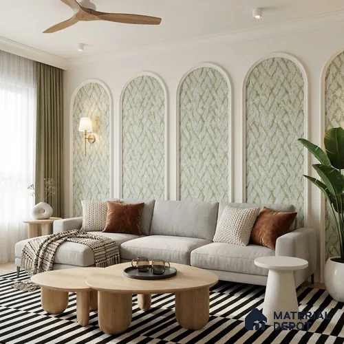 6029 | 10 Meter x 21 Inches Texture Look Wallpaper - 57.41 Sq. Ft. | Minimum 15% wastage during installation