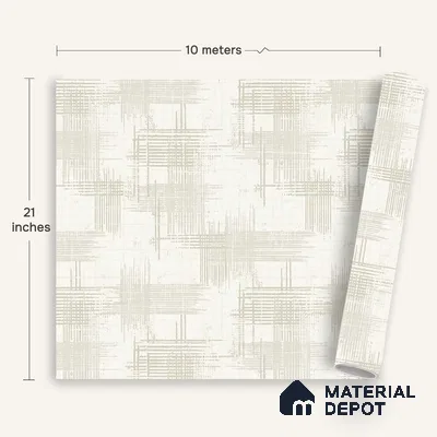 6032 | 10 Meter x 21 Inches Texture Look Wallpaper - 57.41 Sq. Ft. | Minimum 15% wastage during installation